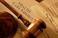 Health care reform informational graphic